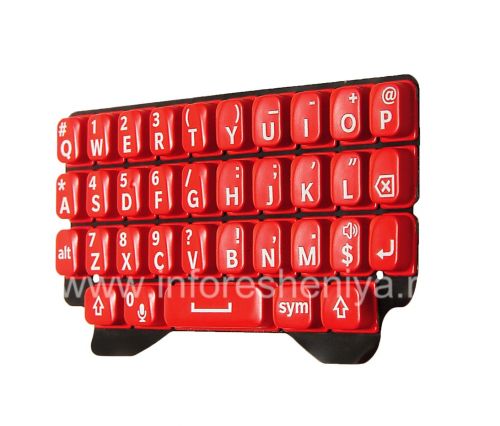 Photogallery for El teclado BlackBerry Q5 original en Inglés, Rojo product