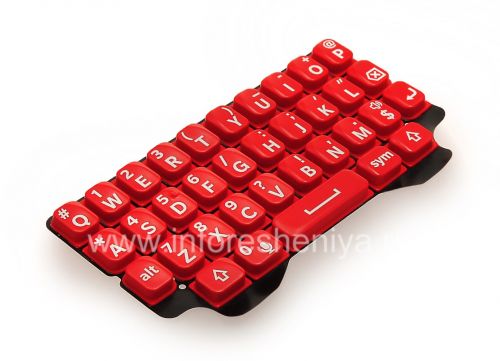 Photogallery for El teclado BlackBerry Q5 original en Inglés, Rojo product