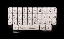 The original English keyboard BlackBerry Q5, White