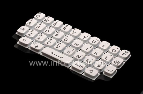 Photogallery for El teclado BlackBerry Q5 original en Inglés, Color blanco product