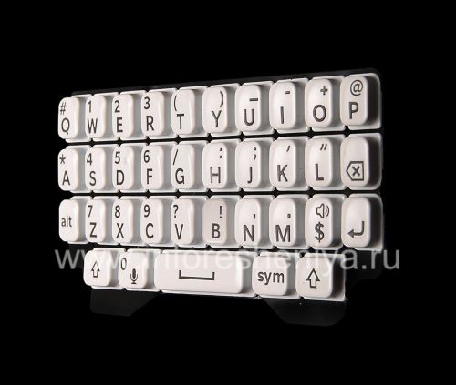 Photogallery for El teclado BlackBerry Q5 original en Inglés, Color blanco product