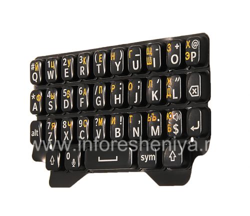 Photogallery for Keyboard Rusia BlackBerry Q5 (ukiran), hitam product