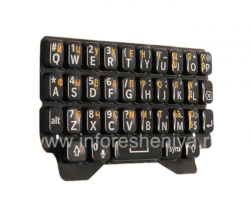 Photogallery for Keyboard Rusia BlackBerry Q5 (ukiran), hitam product