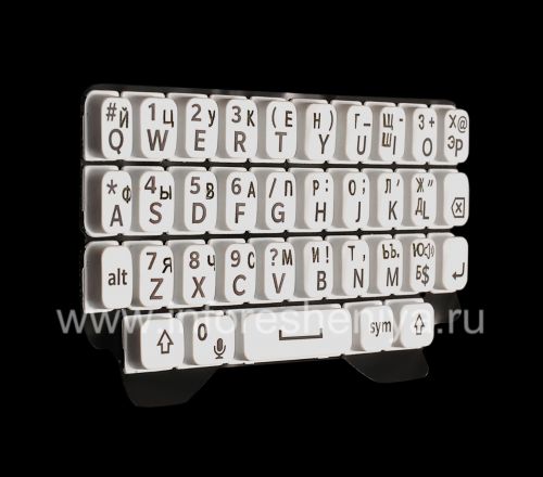 Photogallery for Keyboard Rusia BlackBerry Q5 (ukiran), putih product