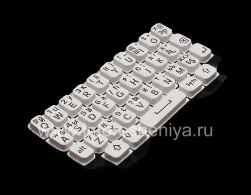 Photogallery for Keyboard Rusia BlackBerry Q5 (ukiran), putih product