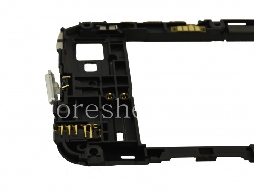 Photogallery for Der mittlere Teil des ursprünglichen Fall mit Antennen für BlackBerry Q5, Schwarz product