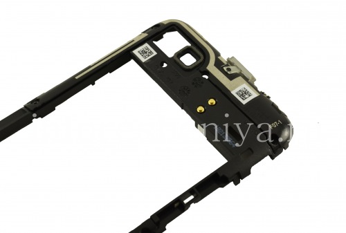 Photogallery for Der mittlere Teil des ursprünglichen Fall mit Antennen für BlackBerry Q5, Schwarz product