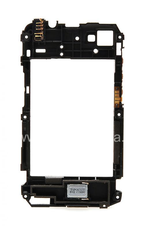 Photogallery for في الجزء الأوسط من السكن الأصلي للBlackBerry Q5 (بدون هوائي), أسود product