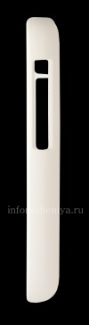 Photo 3 — फर्म प्लास्टिक कवर, BlackBerry Q5 के लिए Nillkin पाले ढाल कवर, सफेद