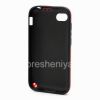 Photo 2 — Silicone Case icwecwe "Cube" for BlackBerry Q5, Black / Red