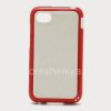 Photo 1 — Silicone Case compact "Cube" for BlackBerry Q5, White Red