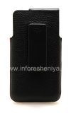 Photo 2 — Original Leather Case with Clip for Leather Swivel Holster BlackBerry Z10 / 9982, Black