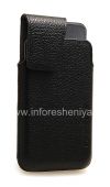 Photo 3 — Original Leather Case with Clip for Leather Swivel Holster BlackBerry Z10 / 9982, Black