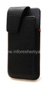 Photo 4 — Original Leather Case with Clip for Leather Swivel Holster BlackBerry Z10 / 9982, Black