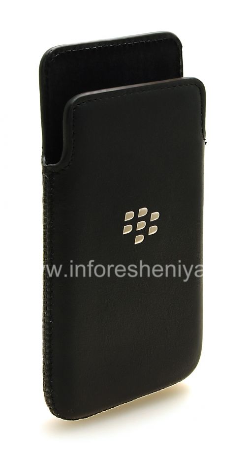 Photogallery for Original Case-Tasche Ledertasche Tasche für Blackberry-Z10 / 9982, Black (Schwarz) product