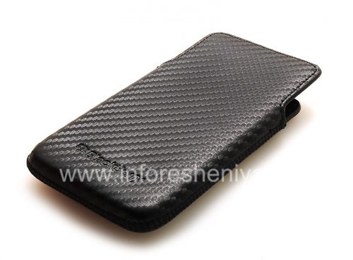 Photogallery for Original Case-Tasche Ledertasche Tasche für Blackberry-Z10 / 9982, Black (Schwarz) product