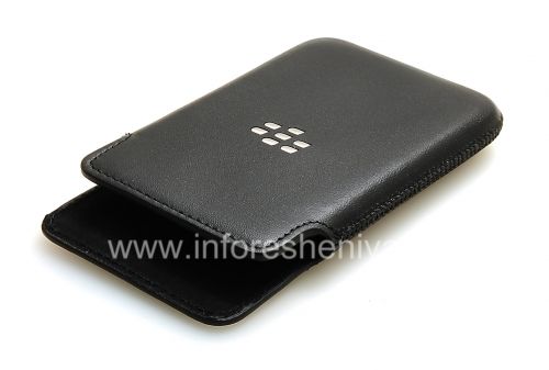 Photogallery for Original Case-Tasche Ledertasche Tasche für Blackberry-Z10 / 9982, Black (Schwarz) product