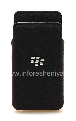 মূল ফ্যাব্রিক কভার পকেট microfiber পকেট থলি BlackBerry Z10 জন্য / 9982