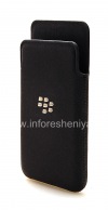 Photo 4 — মূল ফ্যাব্রিক কভার পকেট microfiber পকেট থলি BlackBerry Z10 জন্য / 9982, গ্রে (গ্রে)