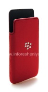 Photo 4 — النسيج الأصلي غطاء الجيب ستوكات الحقيبة الجيب لBlackBerry Z10 / 9982, الأحمر (الأحمر)
