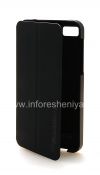 Photo 4 — Le cas de combinaison originale horizontale ouverture flip Shell Case pour BlackBerry Z10, Noir (Black)