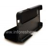 Photo 7 — Le cas de combinaison originale horizontale ouverture flip Shell Case pour BlackBerry Z10, Noir (Black)