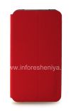 Photo 1 — Ikhava original kuhlangene ukuyaphezulu okuvula Flip Shell Case for BlackBerry Z10, Red (Red)