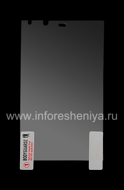 Photogallery for Branded screen protector BodyGuardz HD Anti-Glare ScreenGuardz (2 pieces) for BlackBerry Z10 / 9982, Clear Matte product