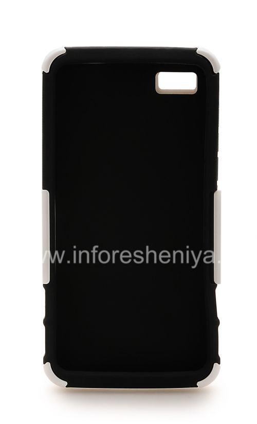 Photogallery for Corporate Case ruggedized Seidio Active Case with metal stand for BlackBerry Z10, Glossy White product