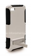 Photo 7 — Cas d'entreprise durcis cas actif Seidio avec support métallique pour BlackBerry Z10, nacre blanche (blanc brillant)