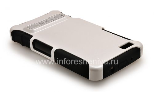Photogallery for Corporate Case ruggedized Seidio Active Case with metal stand for BlackBerry Z10, Glossy White product