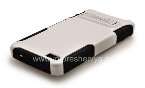 Photogallery for Corporate Case ruggedized Seidio Active Case with metal stand for BlackBerry Z10, Glossy White product