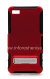 Photo 1 — Cas d'entreprise durcis cas actif Seidio avec support métallique pour BlackBerry Z10, Red (Rouge grenat)