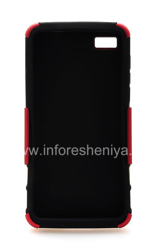 Photogallery for Corporate Case ruggedized Seidio Active Case with metal stand for BlackBerry Z10, Garnet Red product