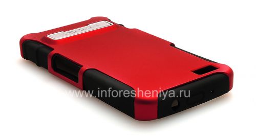 Photogallery for Corporate Case ruggedized Seidio Active Case with metal stand for BlackBerry Z10, Garnet Red product