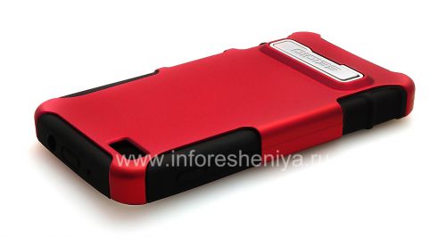Photogallery for Corporate Case ruggedized Seidio Active Case with metal stand for BlackBerry Z10, Garnet Red product