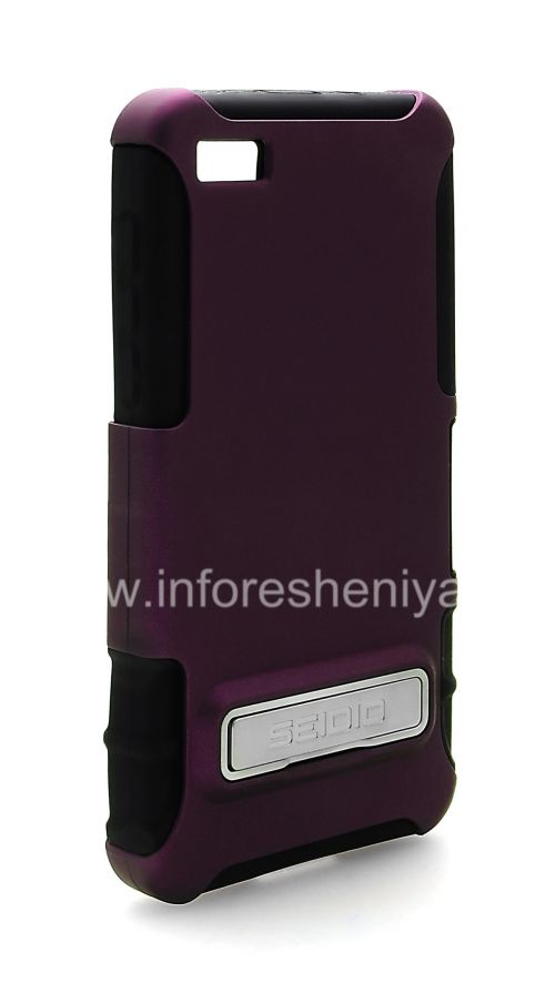 Photogallery for Corporate Case ruggedized Seidio Active Case with metal stand for BlackBerry Z10, Amethyst product