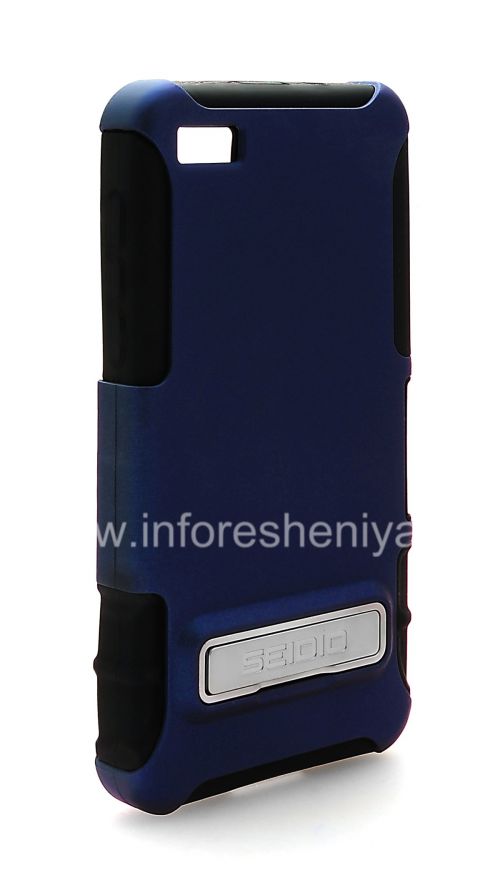 Photogallery for Corporate Case ruggedized Seidio Active Case with metal stand for BlackBerry Z10, Royal Blue product