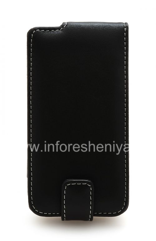 Photogallery for Signature Kulit Kasus handmade Monaco Balik / Book Jenis Kulit Kasus untuk BlackBerry Z10, Hitam (Black), vertikal membuka (flip) product