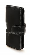Photo 5 — Signature Leather Case-Tasche handgefertigt Clip Monaco Vertikale / Horizontale Pouch Type Ledertasche für Blackberry-Z10 / 9982, Schwarz (Black), Horizontal (Horizontale)