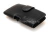 Photo 8 — Signature Leather Case-Tasche handgefertigt Clip Monaco Vertikale / Horizontale Pouch Type Ledertasche für Blackberry-Z10 / 9982, Schwarz (Black), Horizontal (Horizontale)