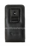 Photo 2 — Signature Leather Case-Tasche handgefertigt Clip Monaco Vertikale / Horizontale Pouch Type Ledertasche für Blackberry-Z10 / 9982, Schwarz (Black), Porträt (vertikal)
