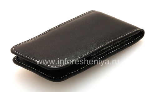 Photogallery for Clip main Case-poche Signature cuir Monaco Vertical / Horisontal Housse Type de cuir pour le BlackBerry Z10 / 9982, Noir (Noir), Portrait (Vertical) product