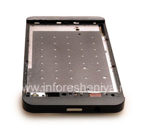 Photogallery for ブラックベリーZ10用オリジナルのベゼル・アセンブリー, ブラック、T1 product