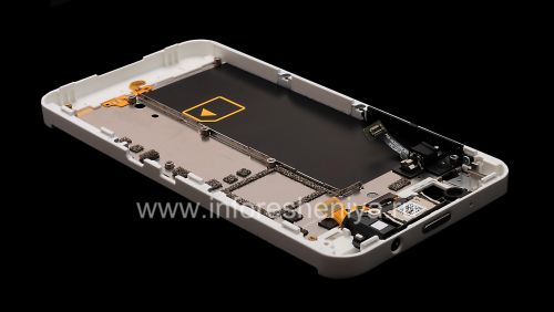 Photogallery for ブラックベリーZ10用オリジナルのベゼル・アセンブリー, ホワイト、T1 product