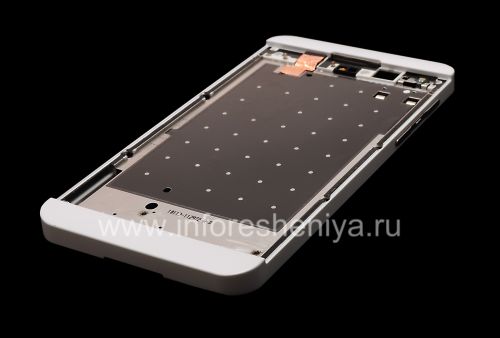 Photogallery for ブラックベリーZ10用オリジナルのベゼル・アセンブリー, ホワイト、T1 product