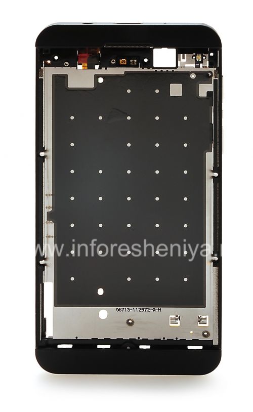 Photogallery for ブラックベリーZ10用オリジナルのベゼル・アセンブリー, ブラック、T2 product