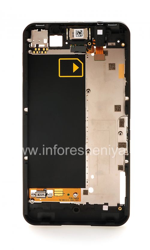 Photogallery for ブラックベリーZ10用オリジナルのベゼル・アセンブリー, ブラック、T2 product