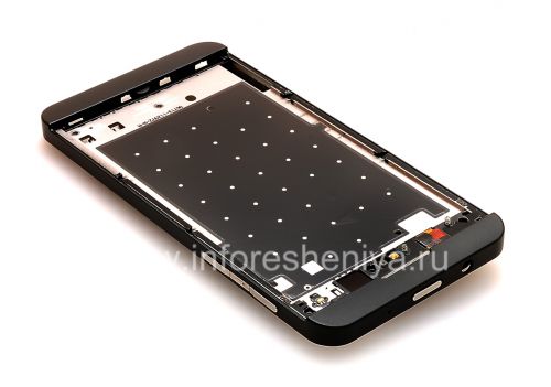 Photogallery for ブラックベリーZ10用オリジナルのベゼル・アセンブリー, ブラック、T2 product