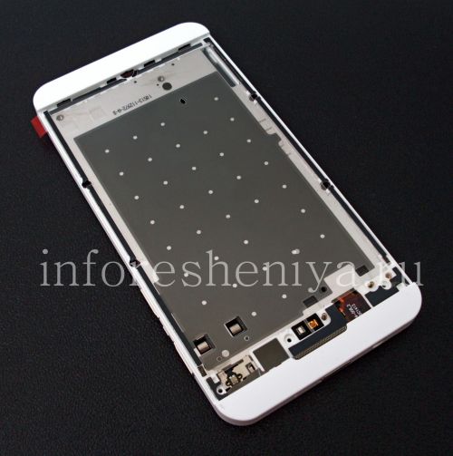 Photogallery for ブラックベリーZ10用オリジナルのベゼル・アセンブリー, ホワイト、T2 product